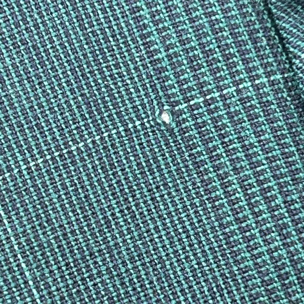 Worthington Teal Plaid Skirt Suit Set